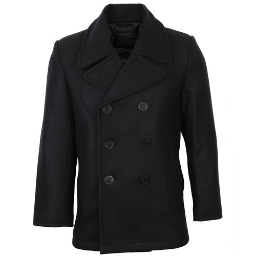 Manteau noir navy - noir, us