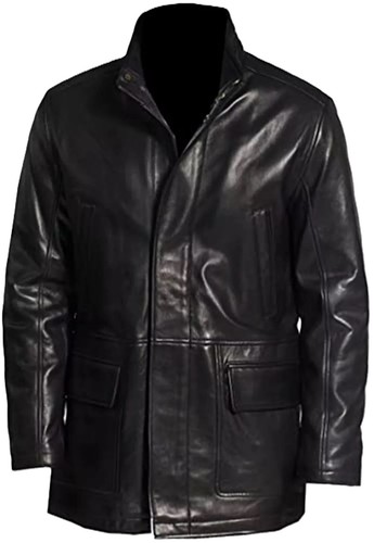 Manteau noir pour homme - 100, %