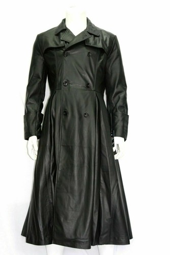 Manteau long cuir agneau - manteau, d'agneau