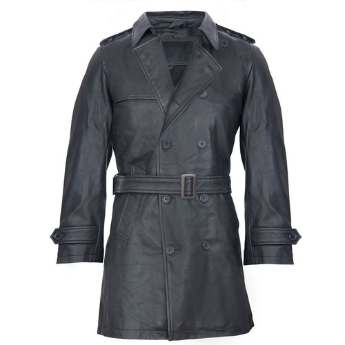 Manteau cuir pour homme - en,