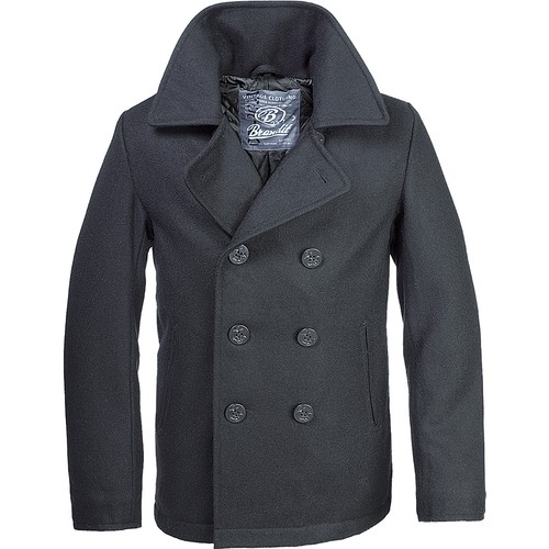 Brandit pea coat - pea, xs-7xl