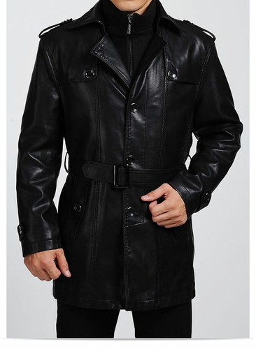 Nouveau manteau long cuir - nouveau,