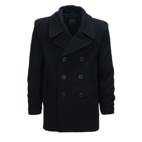 Manteau mixte laine - laine, croisé
