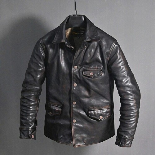 Veste cuir vachette - en, de